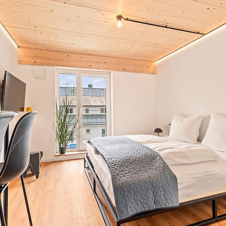Einzimmer Wohlfuehlapartment Vier Klimatisiert FDH Buitenkant foto