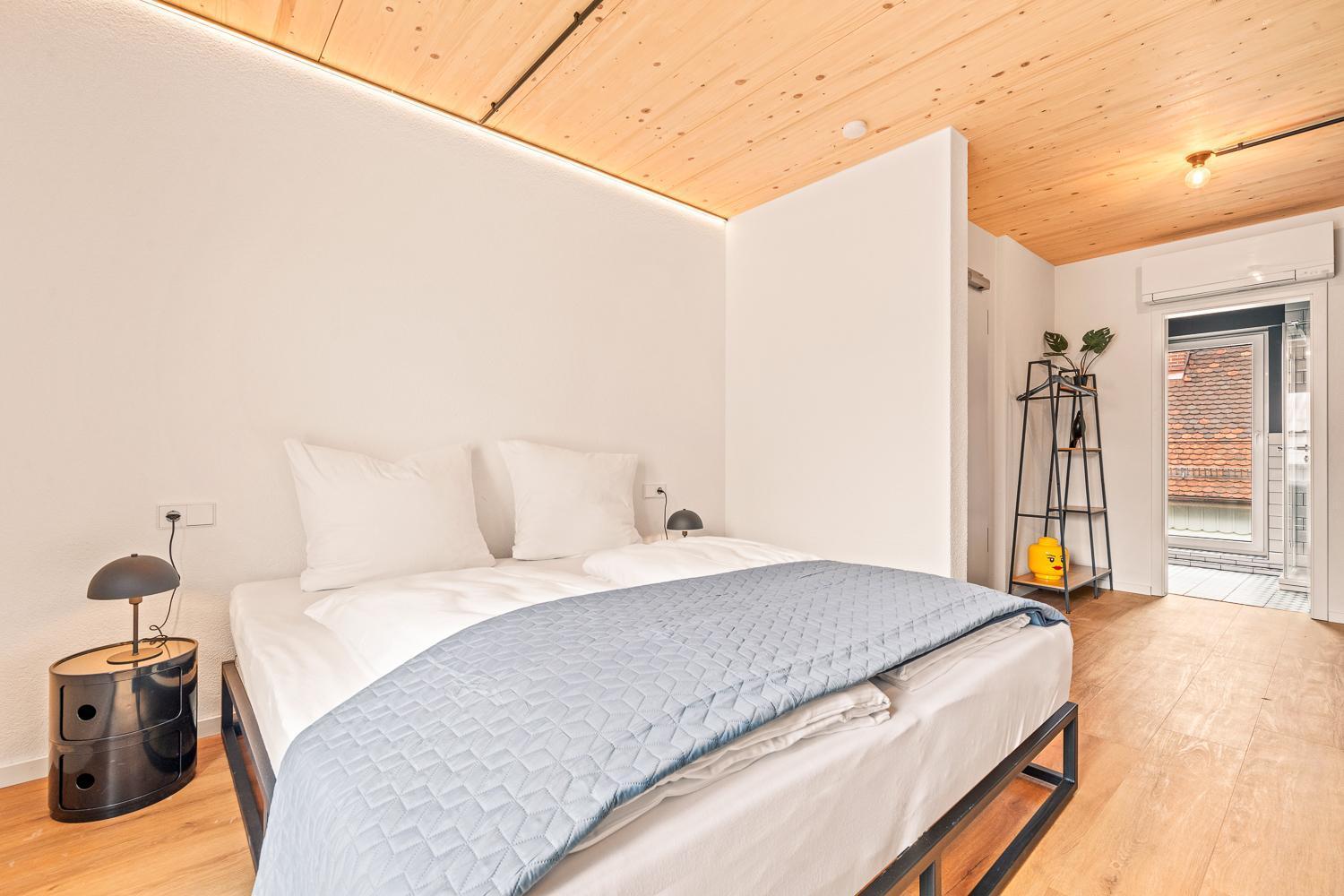 Einzimmer Wohlfuehlapartment Vier Klimatisiert FDH Buitenkant foto